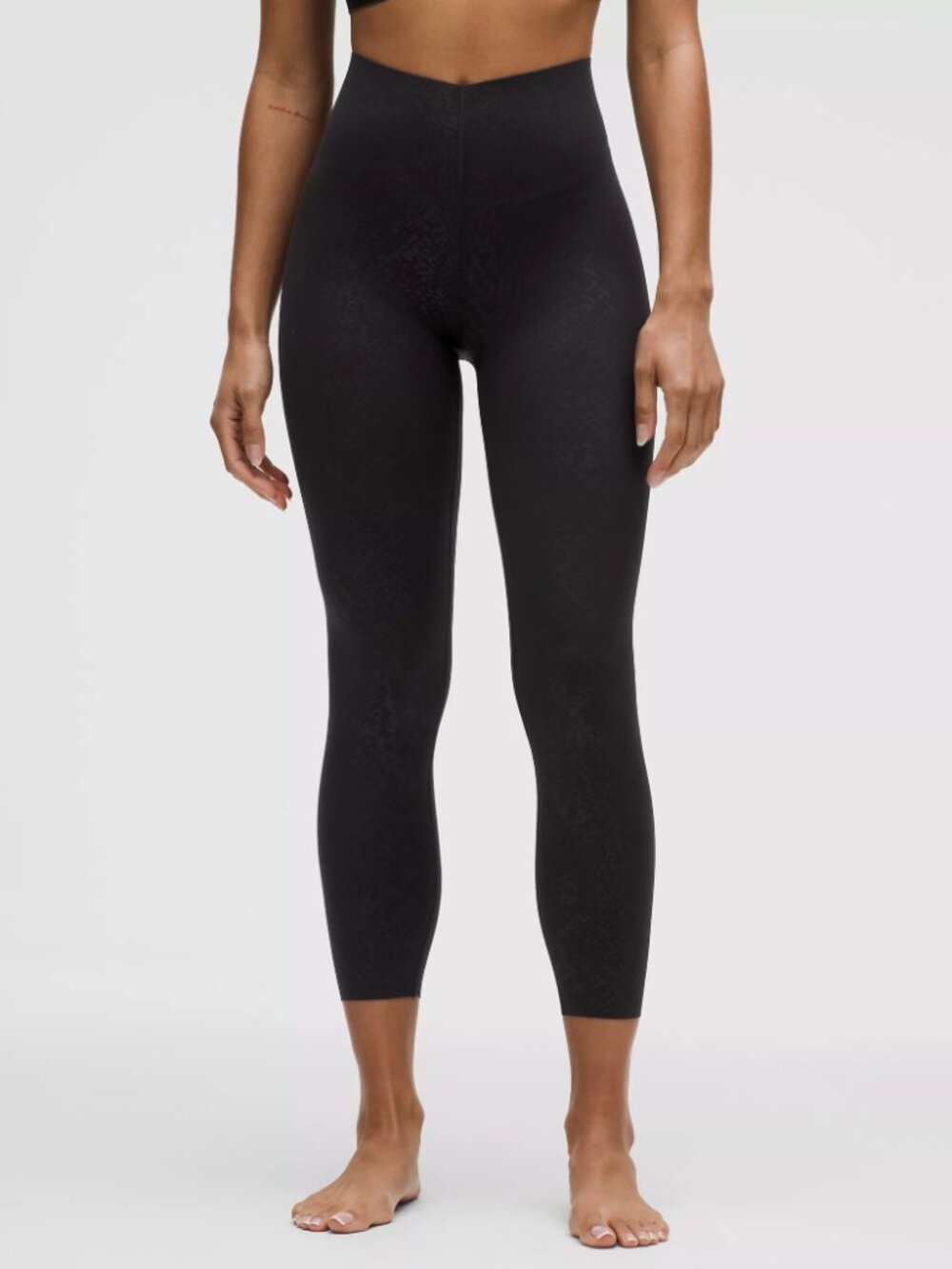 NWT Lululemon Glow Up HR Tight 25" Size 14 Graphite Grey